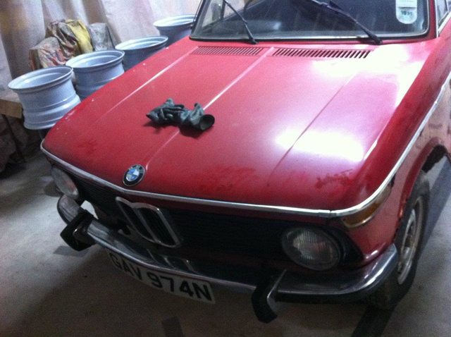 画像: 1974 BMW 1602のリストア。まだ途中ですが。 www.facebook.com