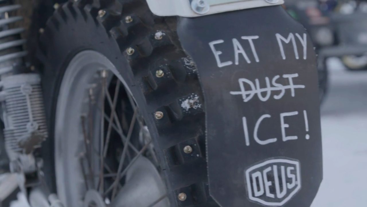 画像: 後続のライバル？を煽る？文言・・・「俺の氷を喰らえ！」（笑） vimeo.com