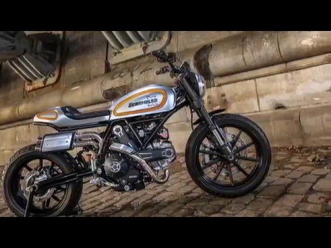 画像: Custom Ducati Scrambler by Krugger Motorcycles www.youtube.com