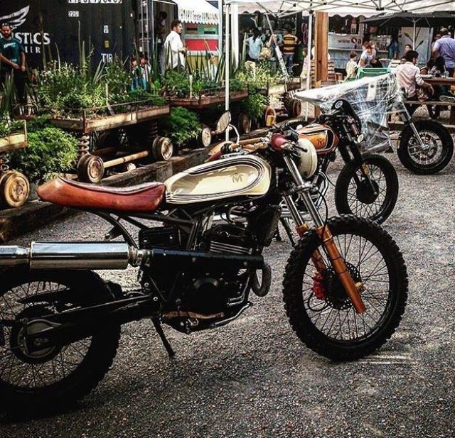 画像: Scrambler Honda XR 250cc. Tornado 2007 Custom Radical www.facebook.com