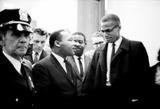 画像: マーティン・ルーサー・キング・ジュニア((Martin Luther King, Jr., 1929年1月15日 - 1968年4月4日))(左)とマルコムX(右) ja.wikipedia.org