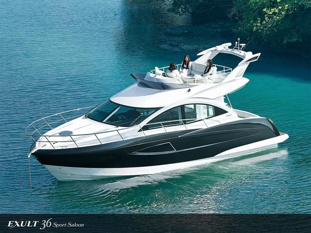 画像: EXULT 36 Sport Saloon メーカー希望小売価格 ¥73,800,800 www.yamaha-motor.co.jp