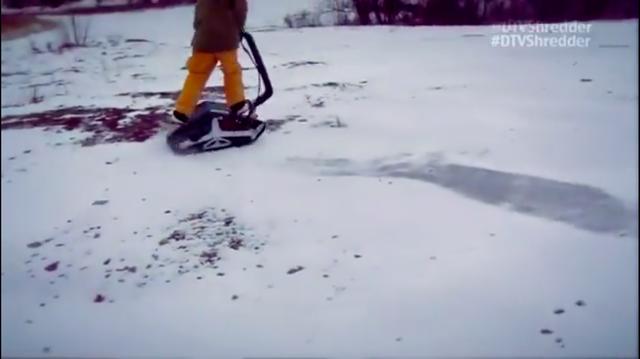 画像: 雪の上をクルクル走り回ったり・・・。 www.youtube.com