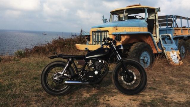 画像: Yamaha SR500 1980 Street Tracker bunkercustomcycles.com