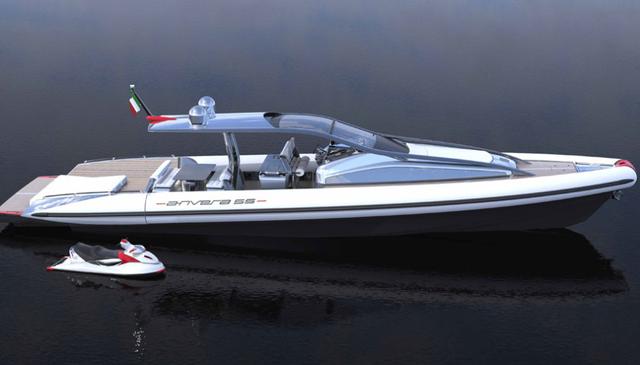 画像: Anvera 55 - Drudi氏がデザインを仕切った www.boatmag.it