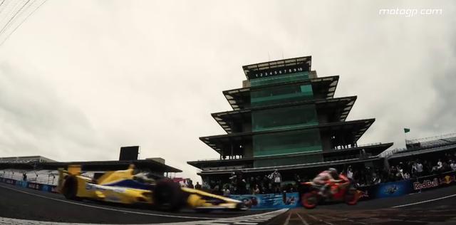画像6: 【動画】MotoGPvsインディカーが夢の競演!競争すると、どちらが先にゴールするでしょうか?