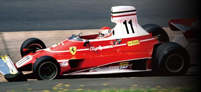 画像: フェラーリ312T 1975年に投入。ニキ・ラウダが5勝を記録し初のドライバーズチャンピオンを獲得。チームメイトのクレイ・レガッツォーニも1勝し、コンストラクターズチャンピオンも獲得した。 www.suzukacircuit.jp