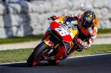 画像: 3番手のタイムを記録したD.ペドロサ(ホンダ)。彼から19位までは1分29秒台で、彼より上のふたりだけが1分28秒台のタイムでした。 motogp.hondaracingcorporation.com