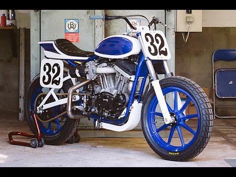 画像: Harley XL1200C Dirt Tracker by Bart Verstijnen www.youtube.com
