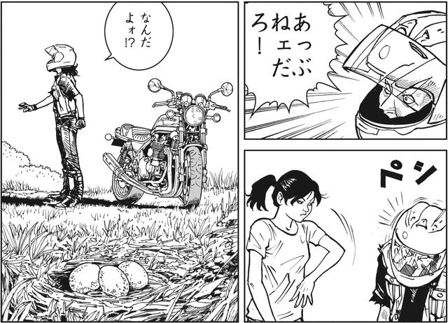 画像2: 立ちふさがる女に仰天・・・・その先にはヒバリの巣??