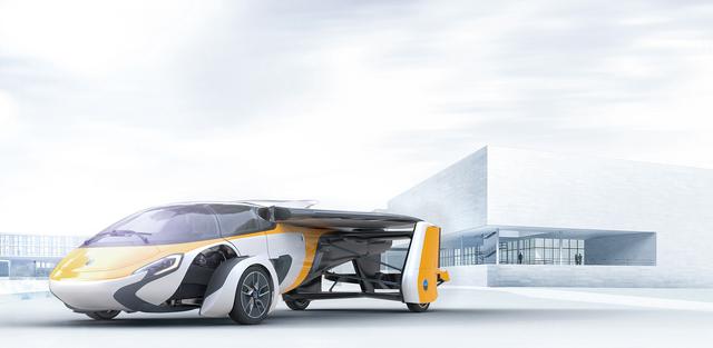 画像: クルマにウィングがついたような印象。 www.aeromobil.com