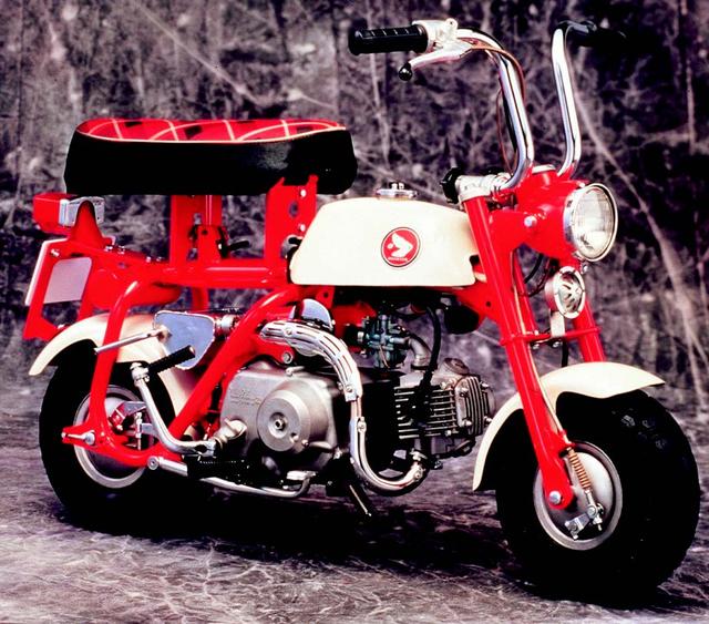 画像: まずはHONDA モンキーZ50M(1967年3月発売)