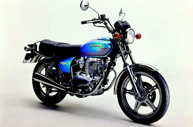 画像: HONDA ホークⅡ CB400T(1977年5月発売)