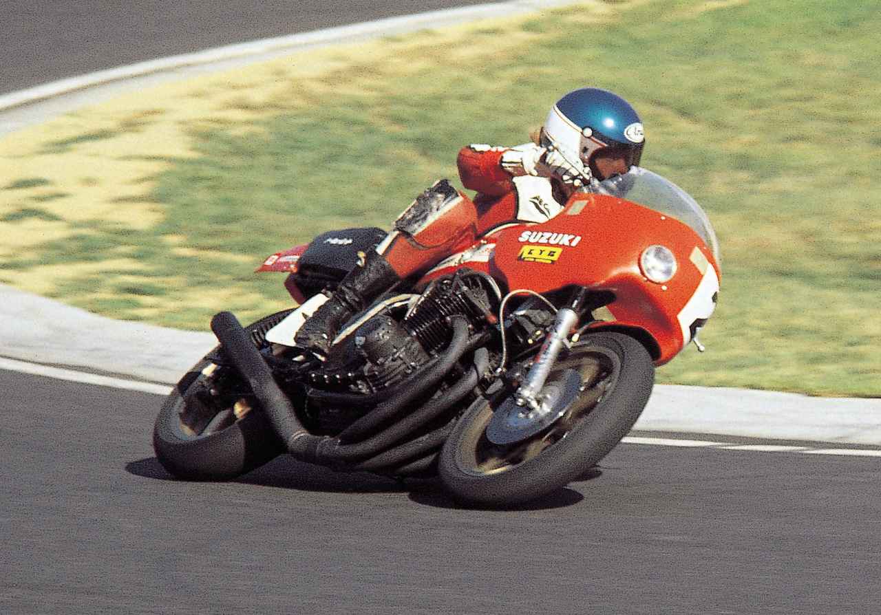 画像: 同年3月のデイトナ・スーパーバイクでスティーブ・マクラフリンが勝利したヨシムラ・スズキGS1000がヨシムラ8耐用マシンの雛形ですが、8耐用マシンはPOPこと吉村秀雄のサジェスチョンを受けて、ヨシムラパーツショップ加藤でチューニングされたものでした。©オートバイ/モーターマガジン社