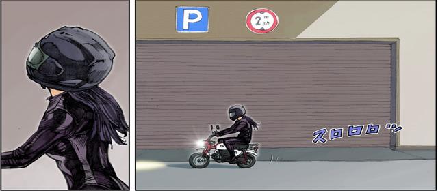 画像2: 監視カメラをスプレーで塗りつぶし、店内に侵入するスリムな黒い影