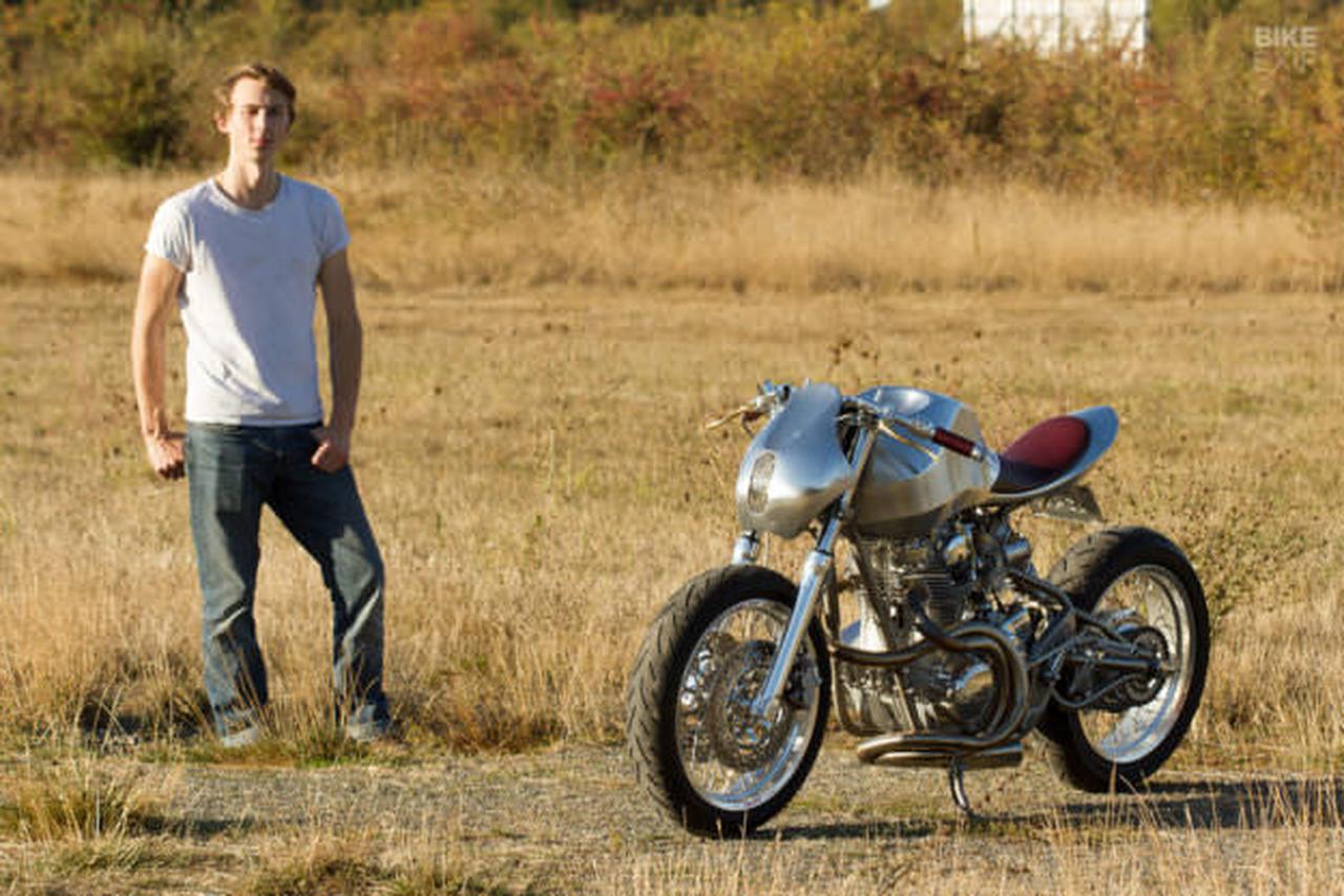 23歳の青年がカスタムしたYAMAHA XS650が芸術的すぎる！ - LAWRENCE