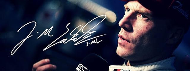 画像: ヤリ-マティ・ラトバラ(Jari-Matti Latvala、1985年4月3日生まれ)はフィンランド人ラリードライバー。WRCデビューは2002年のグレートブリテン。 2008年にフォードワークス入りし、同年のスウェーデンでWRC初優勝を挙げた。この時の年齢は22歳313日で、WRC最年少優勝記録を更新した。2013年からフォルクスワーゲンに移籍したが、2016年限りでフォルクスワーゲンがWRCを撤退したためTOYOTA GAZOO Racingに電撃移籍。 今年はエースドライバーとしてヤリスWRCのステアリングを握る。そして2017年開幕戦モンテカルロでヤリスWRCをデビュー戦2位に導いた。さらに第2戦スウェーデンでヤリスWRCの初優勝を飾っている。WRC通算17勝。
