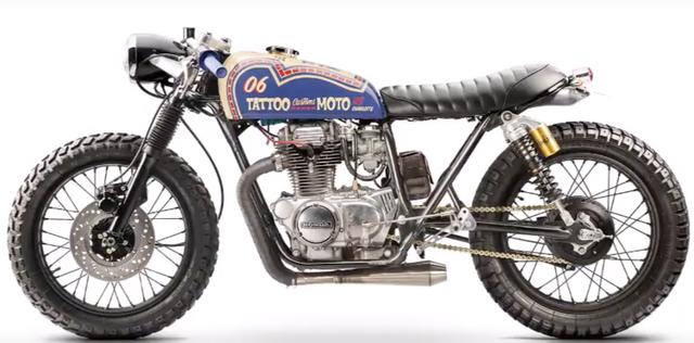 画像: HONDA CB360 tattooprojects.com