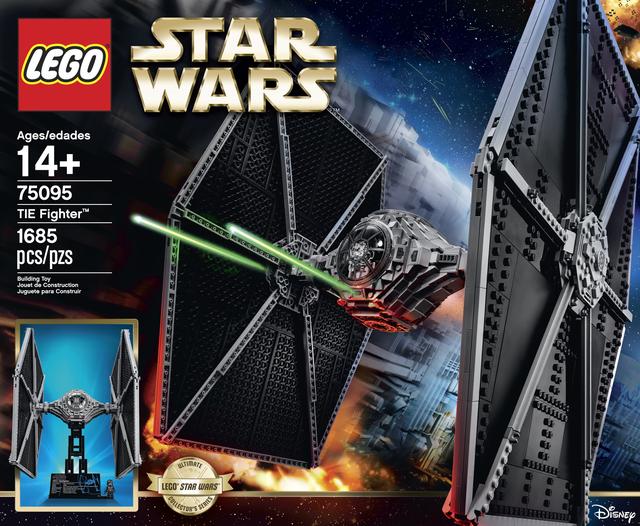 画像: TIEファイターのLEGO www.starwars.com