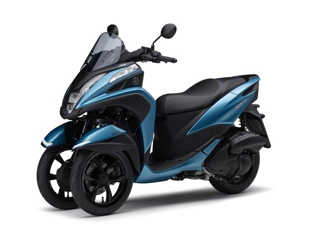 画像: 「TRICITY125 ABS」 ライトシアンメタリック ¥432,000円(税込)