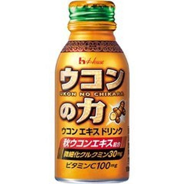 画像: ハウスウェルネスフーズ「ウコンの力 ウコンエキスドリンク100ml」30本入り 5,500円(税込) www.amazon.co.jp