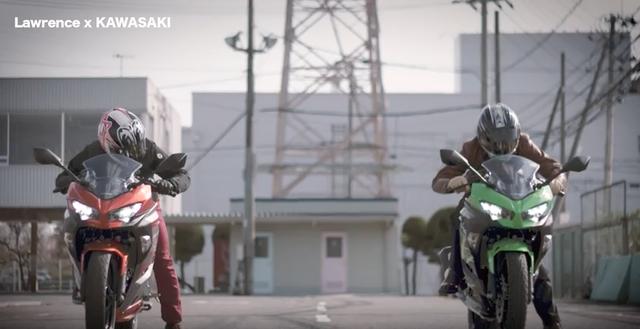 画像1: ドラッグレース風のカワサキの新型Ninja250&400。果たして速いのはどっち・・!?