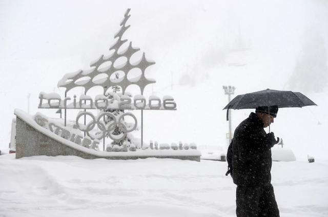 画像: ピエモンテ州トリのノオリンピック会場には避難勧告も https://www.thelocal.it/20180109/italy-avalanches-record-temperatures