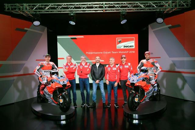 画像: 勢揃いしたドゥカティのMotoGPチーム