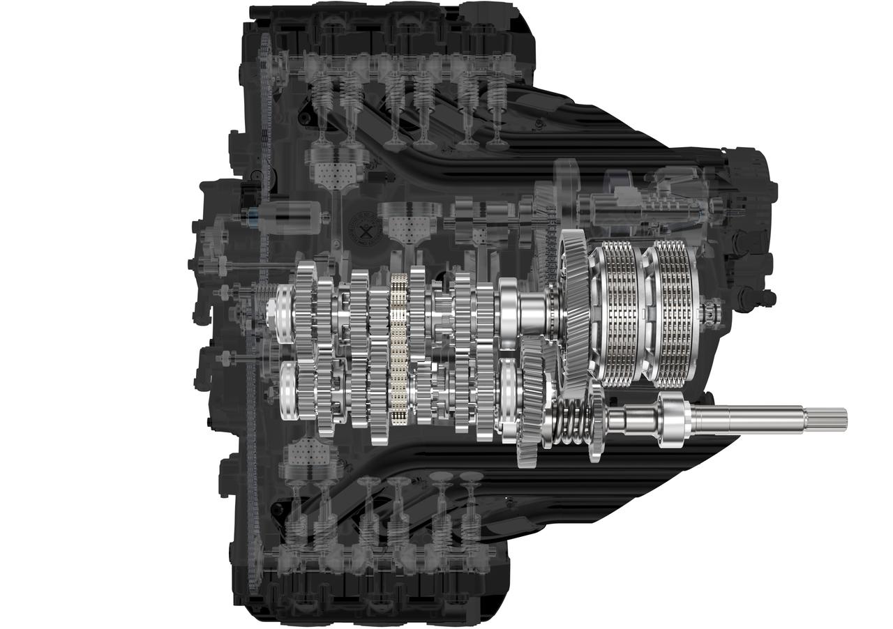 画像: DCTは、ふたつのクラッチを使って2系統に分かれた7速ギアを瞬時に切り替えます。荒っぽい言いかたですけど、マニュアル車のようなフィーリングを備えたオートマチック機構だと考えてください。