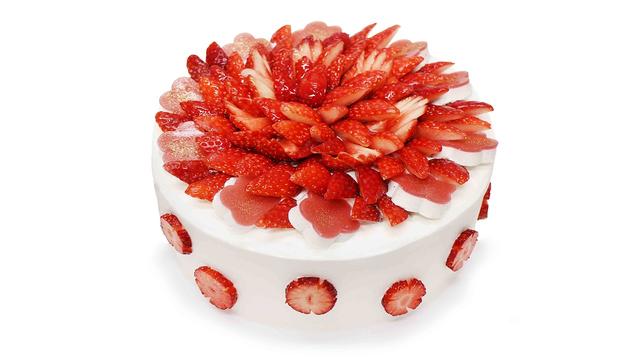 画像: パティシエおすすめの「いちごショートケーキ」 www.cafe-commeca.co.jp