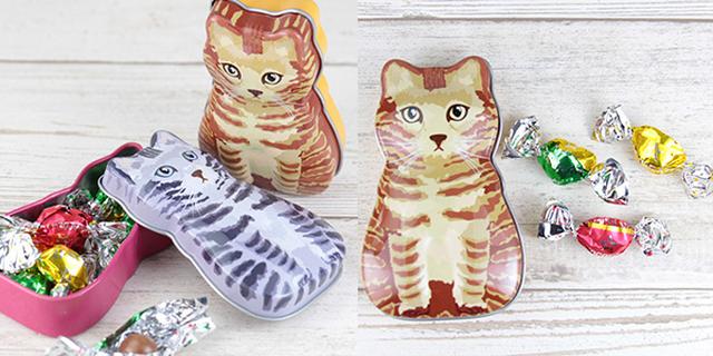 画像: カルディオリジナル ミニねこ缶ボールチョコ 313円(税込) www.kaldi.co.jp