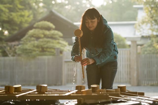 画像3: 早朝の伊勢神宮でヴェルシスXが神々しい