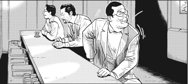 画像: 自由のつらさがわかってきた夜、今夜は飲みたいおじさんが二人。〜『雨はこれから』第30話「月光通り三分咲き」より