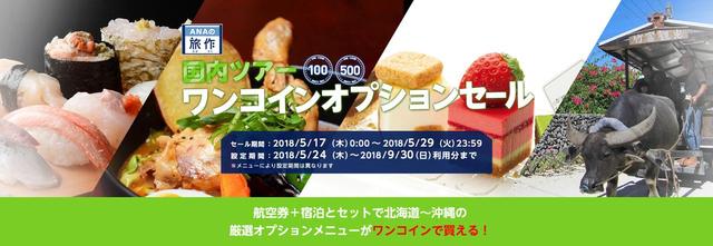 画像: セール情報その2: お得なワンコインオプション