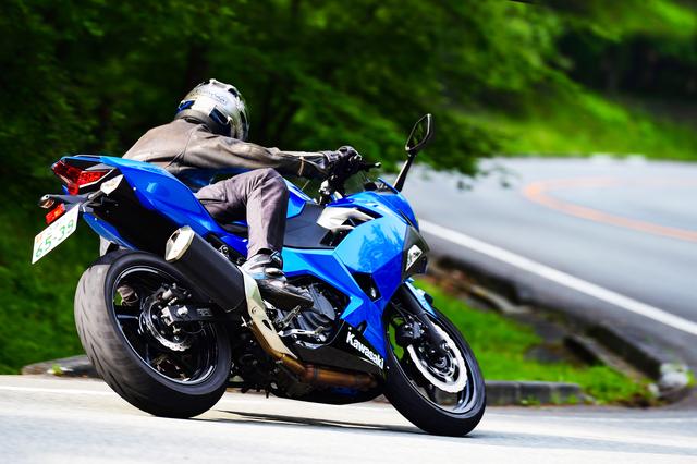 画像1: 一体感と操る楽しさを、バイクがフォローする