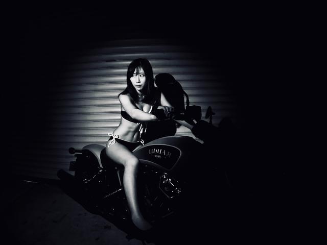 画像3: 【Beauty & Bike】璃彩と澪とインディアン vol.14