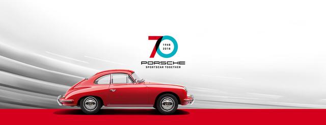 画像: ポルシェ・シンガポールのサイトでも70周年をお祝い。 www.porsche.com