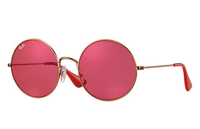 画像: ピンクレッドミラー ¥23,000 (+税) japan.ray-ban.com