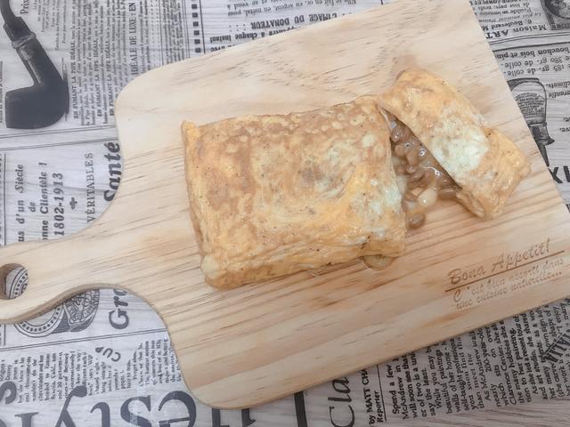 画像1: 納豆チーズ卵焼き