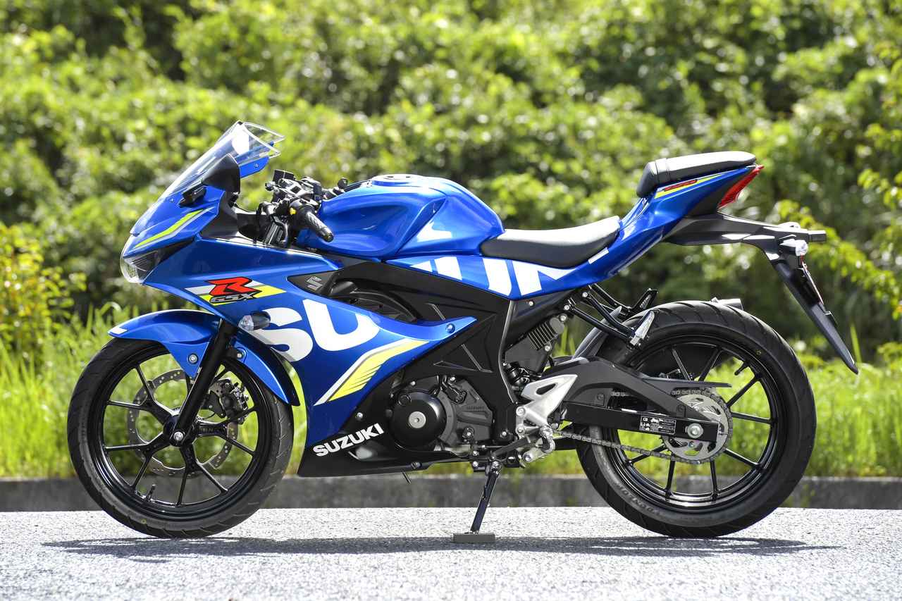 スズキのGSX-R125を中野真矢に乗せてみた。 元GPライダーのレベルでも