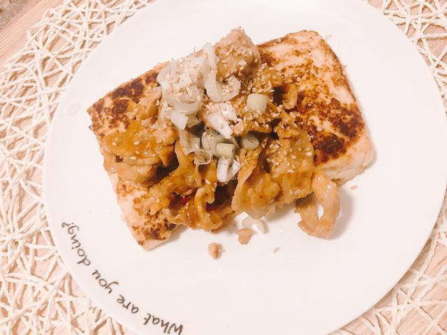 画像: ピリ辛焼肉×豆腐 ※写真は全ては盛り付けてません!
