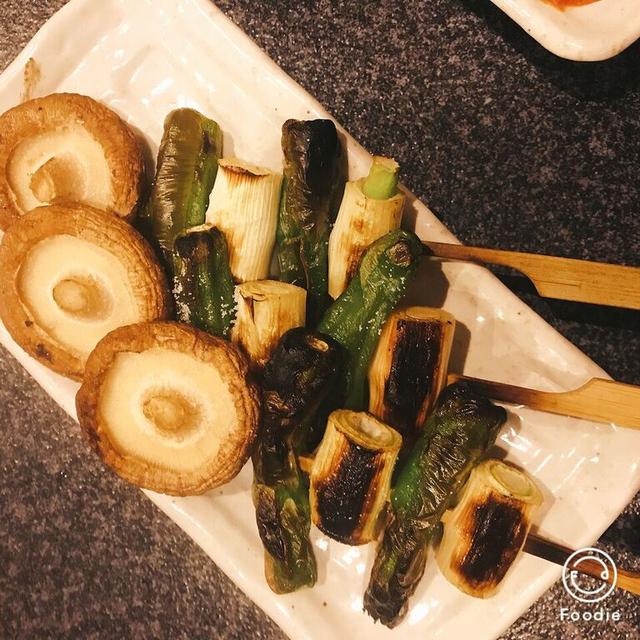 画像: 野菜串 1本160円