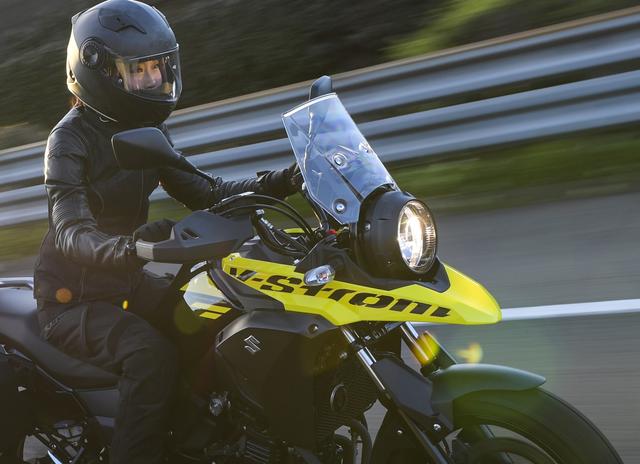 画像3: 選ばれたのはスズキのVストローム250!