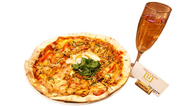 画像: cona下北沢 「半熟卵と青唐辛子の激辛ガパオPizza」 barbar.love-shimokitazawa.jp