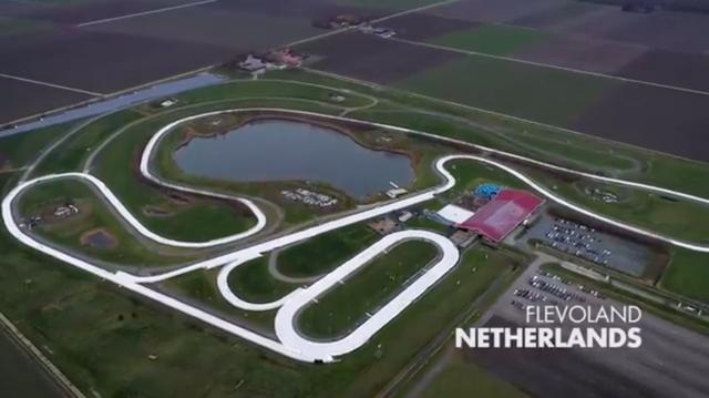 画像: 舞台となるのは、オランダのフレヴォラント州のコースです・・・。 www.youtube.com