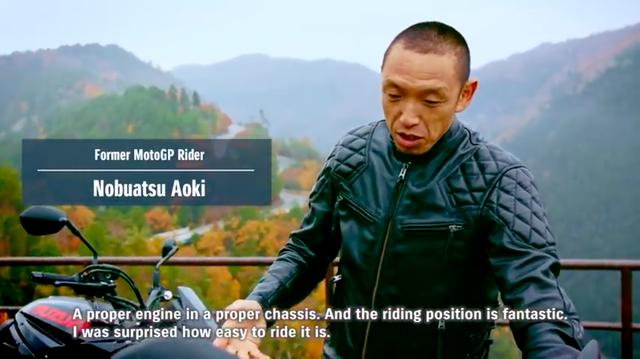 画像: 新型KATANAを評価するのは、元MotoGPライダーで現在はスズキの開発に関与する青木宣篤です! www.youtube.com