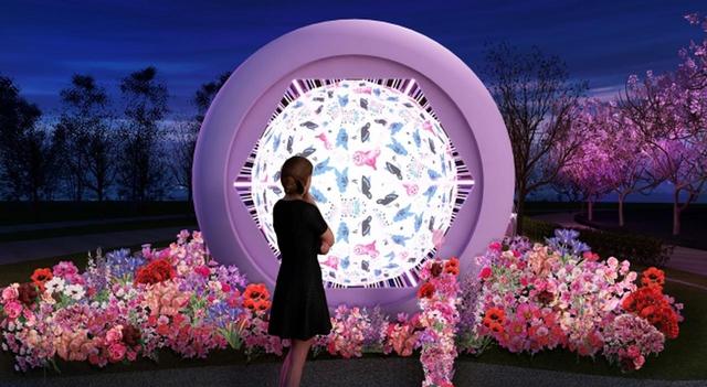 画像2: この春連れて行って欲しいお花見スポット♡
六本木ミッドタウンの「CHANDON Blossom Lounge」