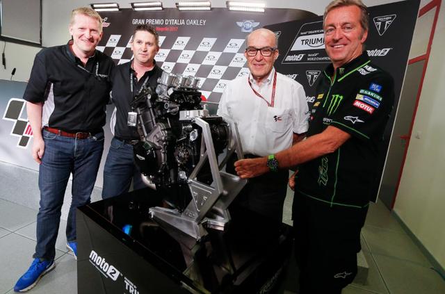 画像: 今年からトライアンフのワンメイクとなるMoto2クラス www.motogp.com