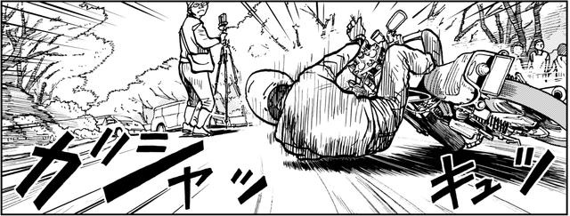 画像: おい、なにやってんだよォ、道のまん中ででェェ・・・