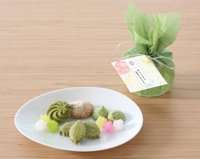 画像: 春の小包み 抹茶のふきよせ 940円(税込)